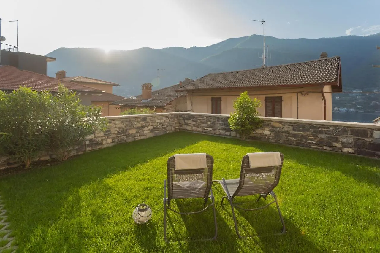 Pozzo Vertical Apartment With Garden And Parking By Rent All Como Torno