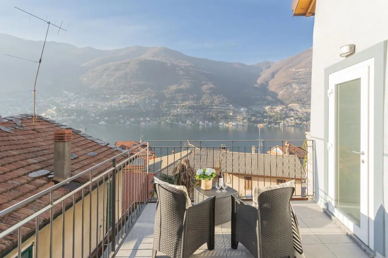 Pozzo Vertical Apartment With Garden And Parking By Rent All Como Torno