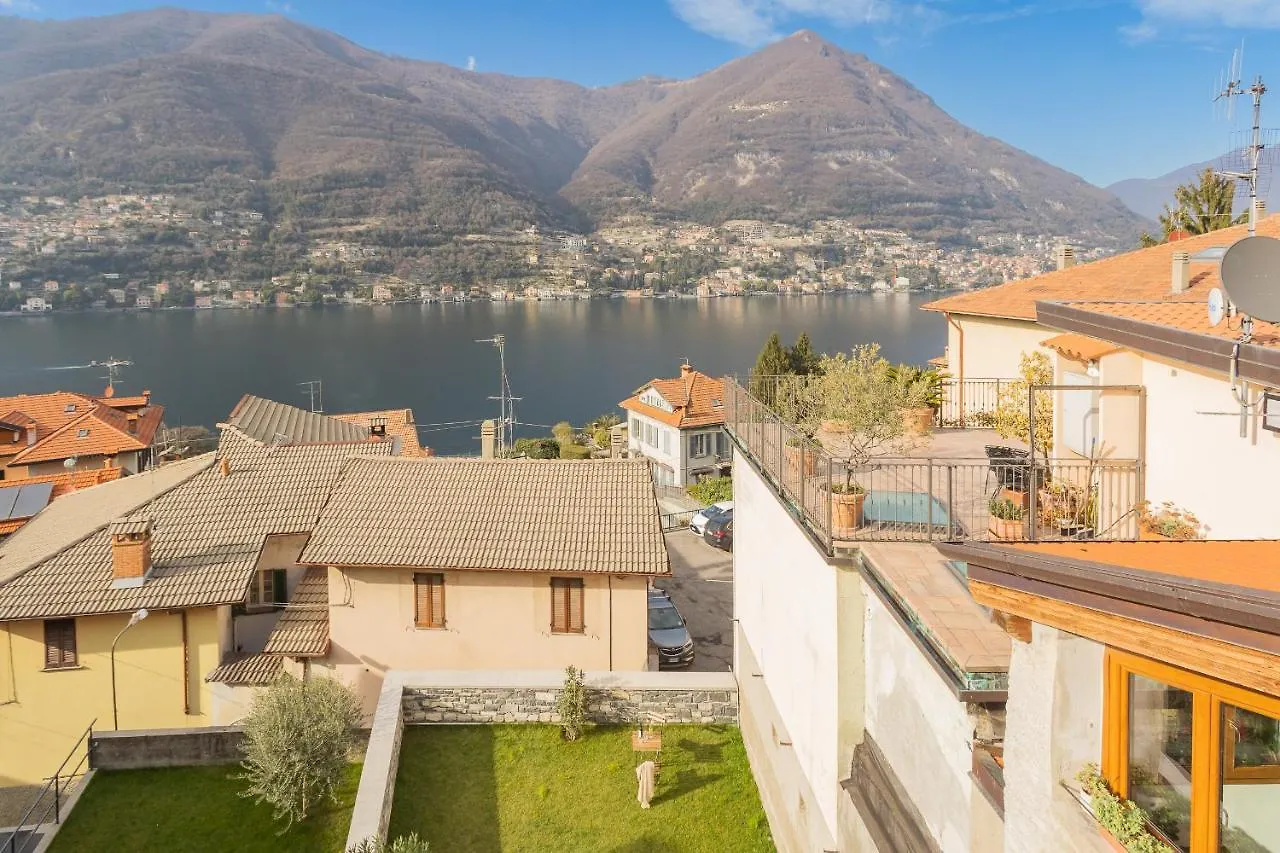 Pozzo Vertical Apartment With Garden And Parking By Rent All Como Torno Itálie